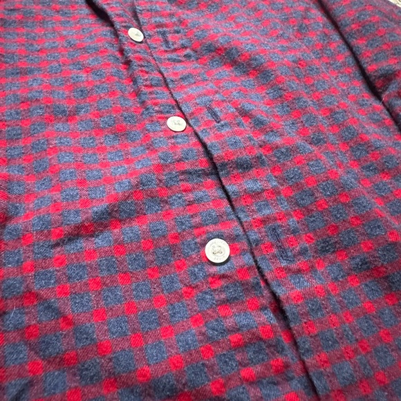 EUC Kids Vineyard Vines button up flannel shirt in size 6 - Picture 3 of 4